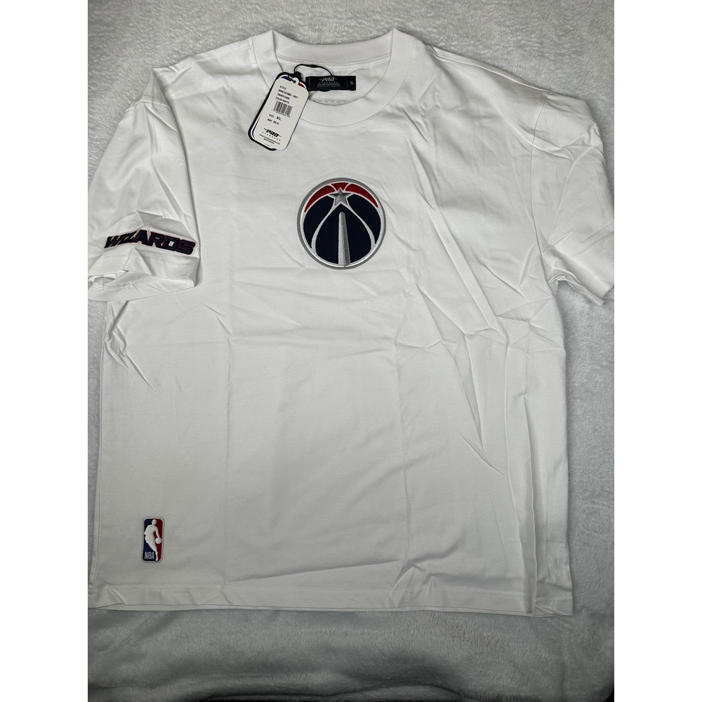 NBA Washington Wizards Pro Standard White T-Shirt XL New BWN151882-WHT